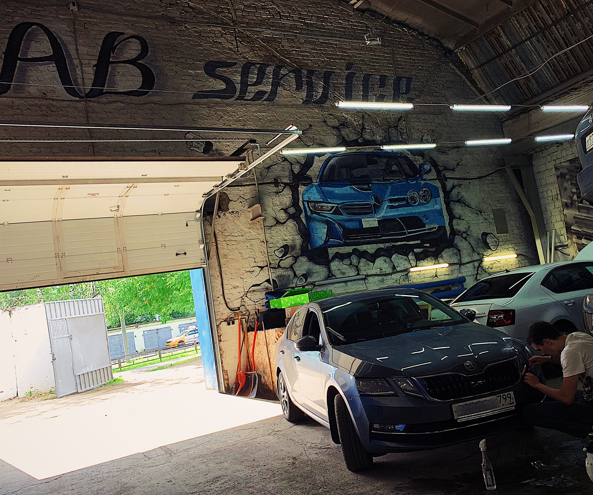 Бронь-пленка в подарок! Не, спасибо)) — Skoda Octavia A7 Mk3, 1,6 л ...