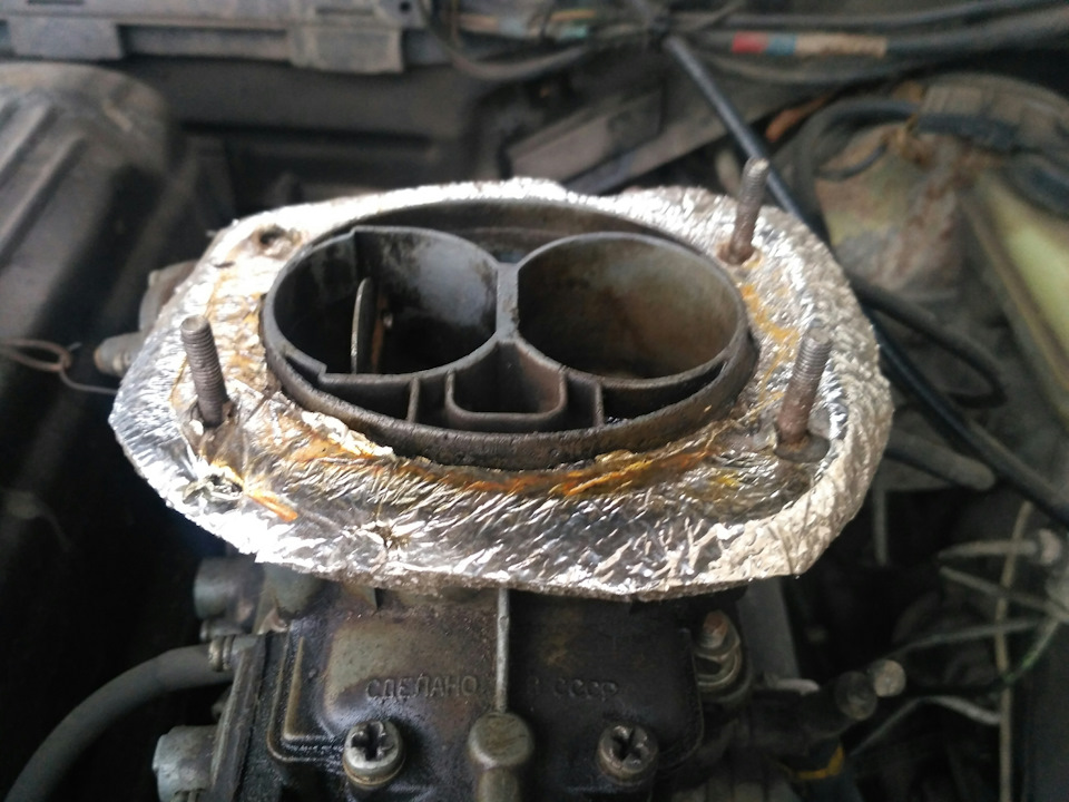 Прочистка карбюратора — Ford Sierra, 1,6 л, 1988 года | своими руками ...