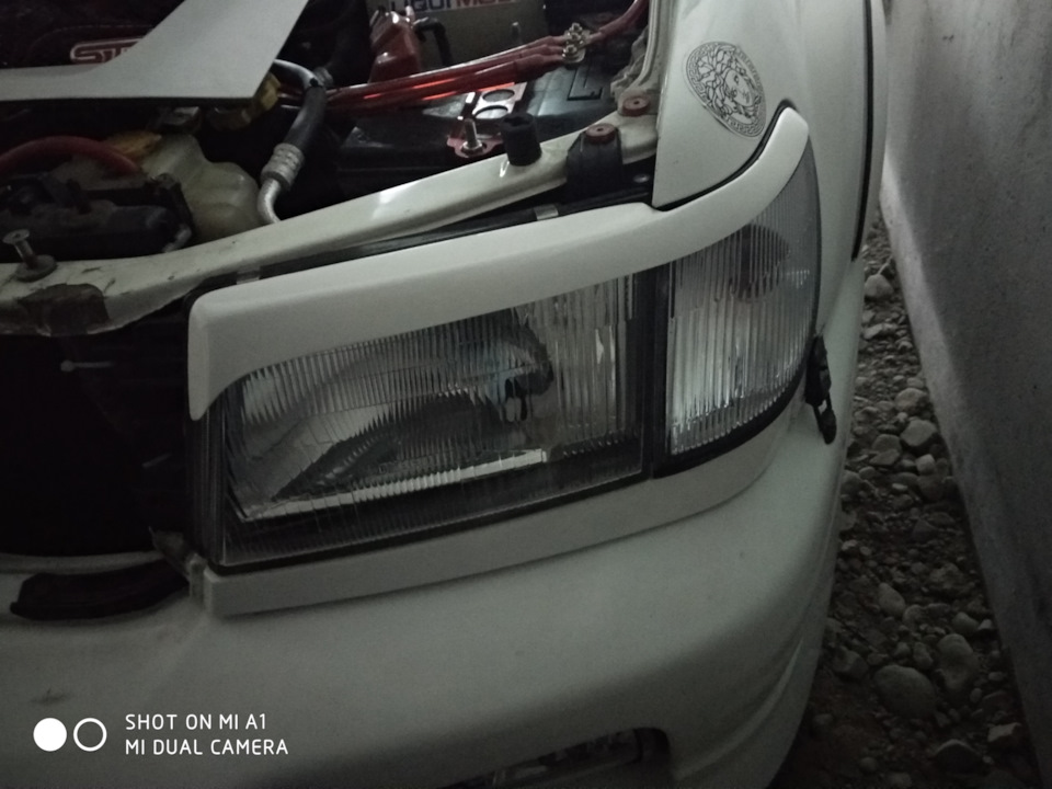 Реснички на фары — Subaru Forester (SF), 2 л, 2000 года | стайлинг | DRIVE2