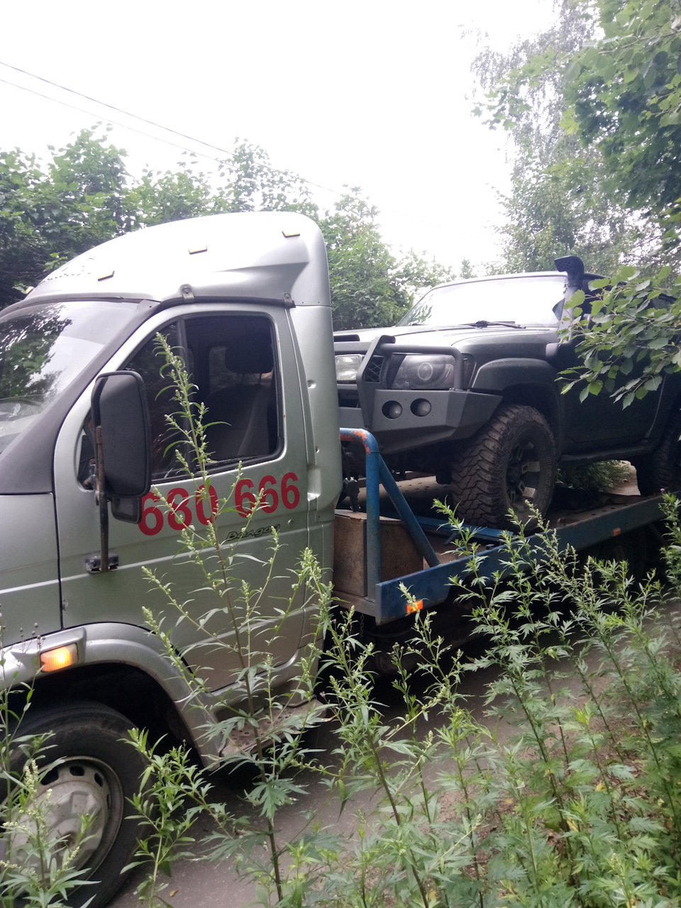 Еду в Чебоксары, а по факту — в новую жизнь — Nissan Patrol (Y61), 3 л,  2007 года | визит на сервис | DRIVE2