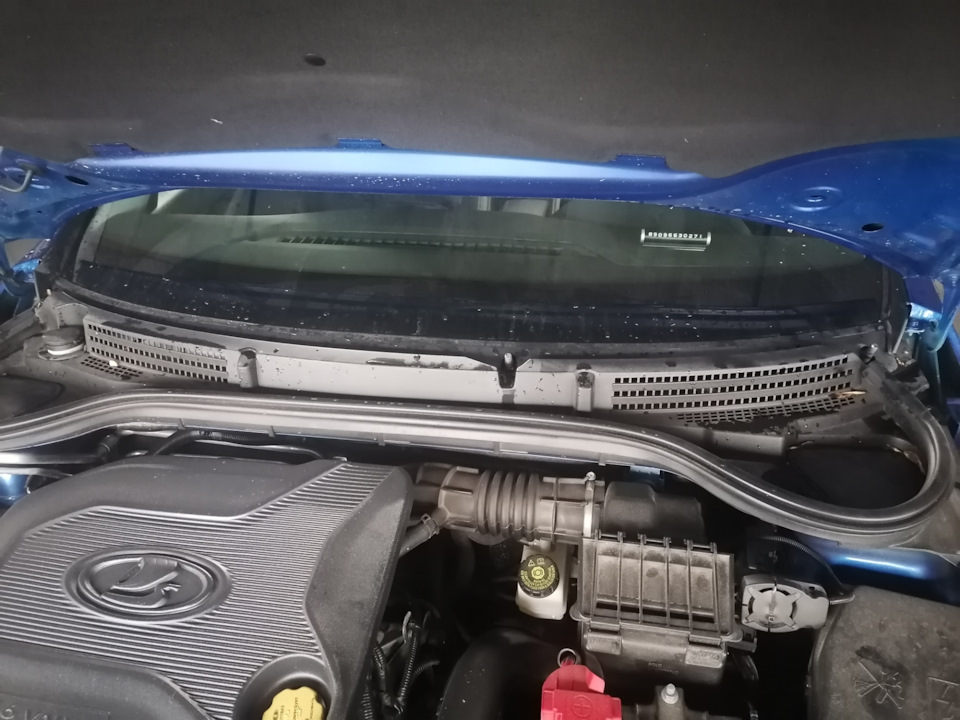 Сетка воздухозаборника печки — Lada Vesta SW (1G), 1,6 л, 2022 года ...