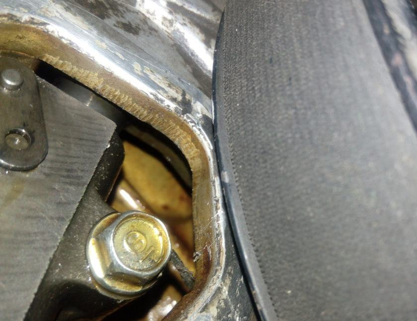 Как посмотреть натяжитель цепи на хонде срв