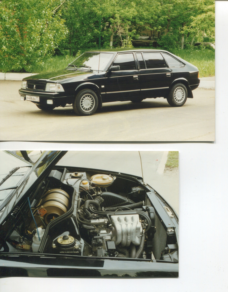 самый первый Юрий Долгорукий, 1997 года с кузовом 673595, по легенде на него мотор выдран из Москвича 2142 ОП-2 С6-2 и Москвич 2142 был на моторе 2106-70, позже 2142 вернули F3R мотор. — Москвич 2141