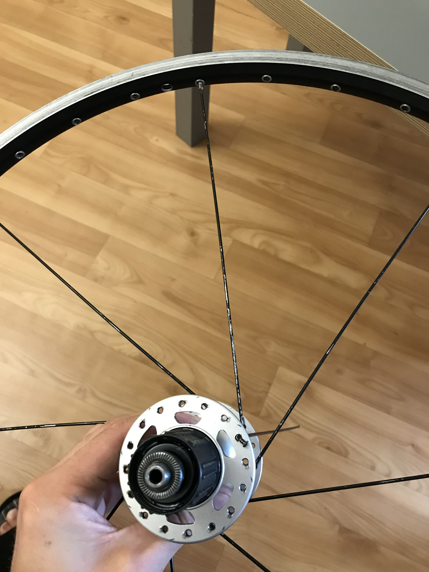 Как правильно собирать колесо
