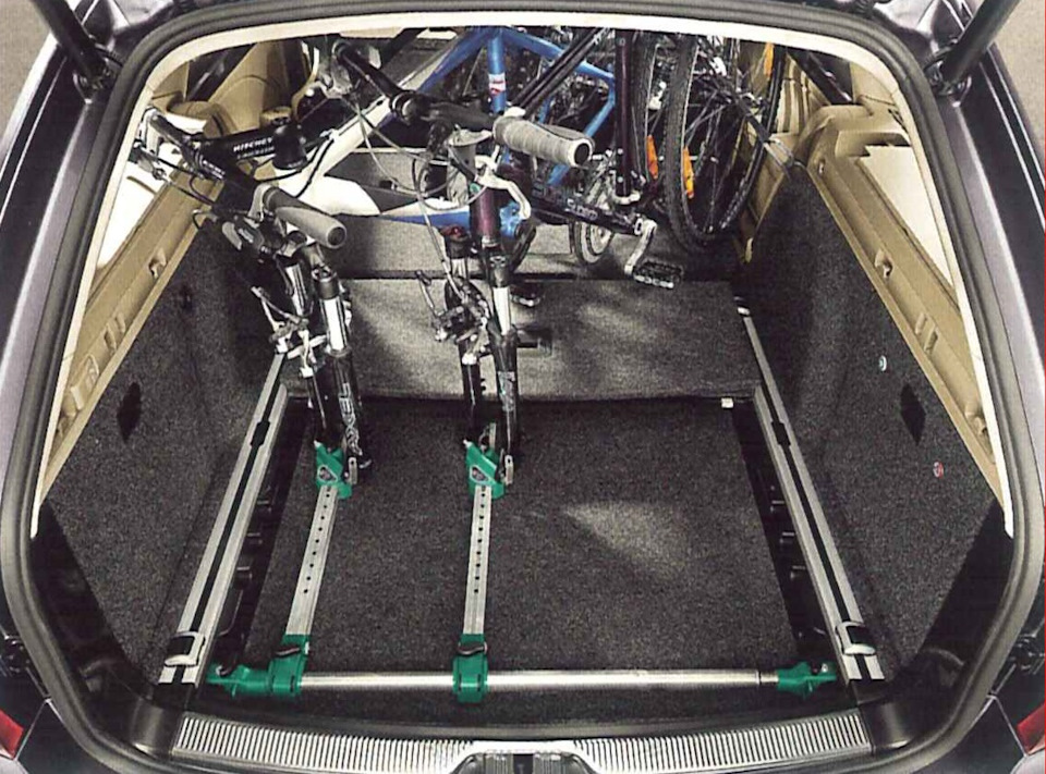 Купил набор для перевозки велика — Skoda Octavia A5 Mk2, 1,6 л