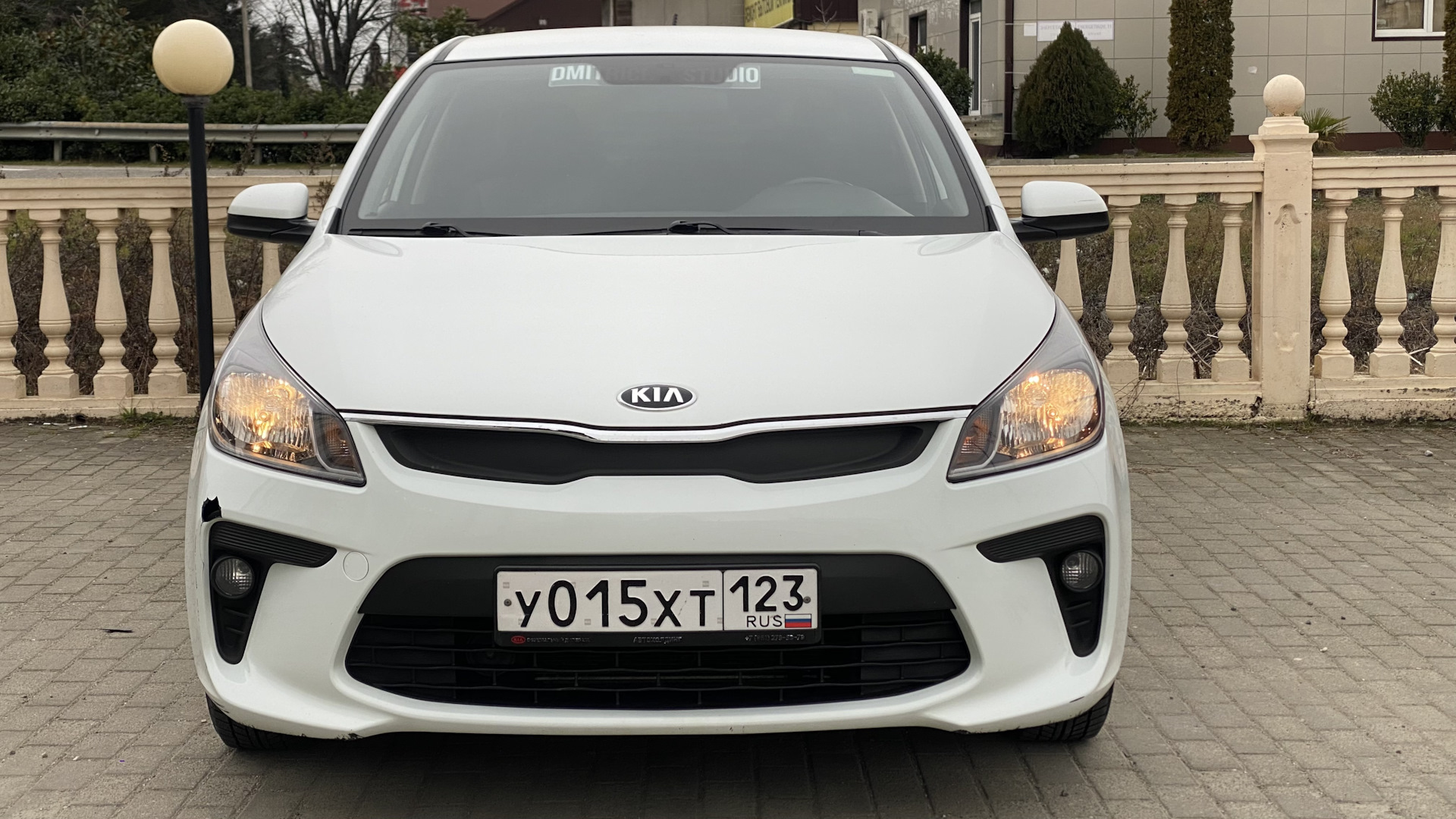 BI LED СВЕТ в штатные фары НА КИО РИО 4 — KIA Rio (4G), 1,6 л, 2019 ...