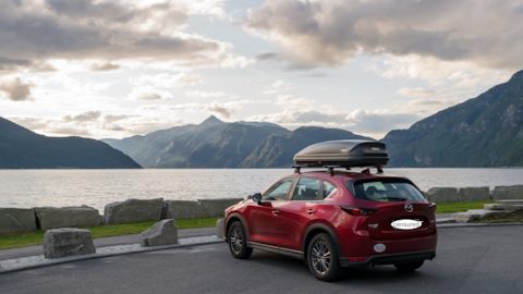 Штатная подсветка ног — Mazda CX-5 (2G), 2 л, 2018 года