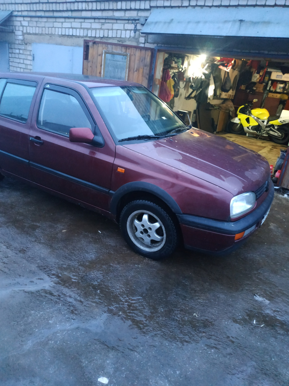 20-тка и машинка на ходу ! Гур- часть два . — Volkswagen Golf Mk3, 1,6 ...