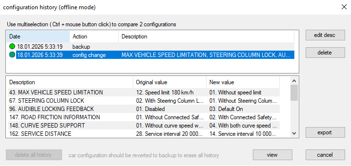 История изменений — Volvo XC90 (2G)
