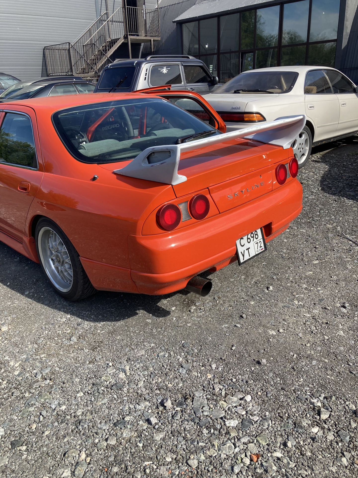 Spoiler complete — Nissan Skyline (R33 Series 2), 2,5 л, 1997 года ...