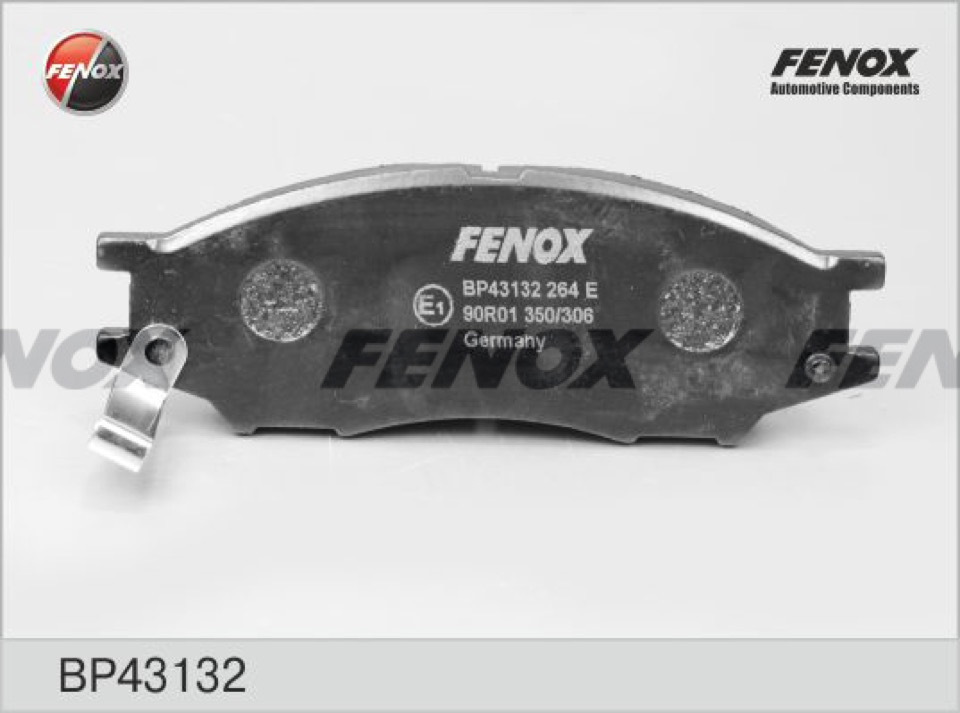 BP43132 Колодки тормозные дисковые FENOX | Запчасти на DRIVE2