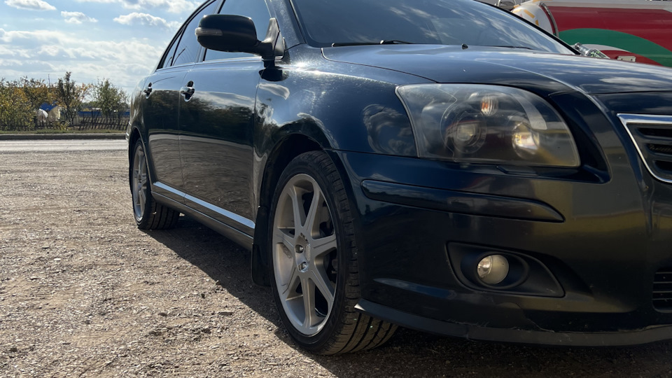 Тяга датчика дорожного просвета. — Toyota Avensis II, 2,4 л, 2007 года ...