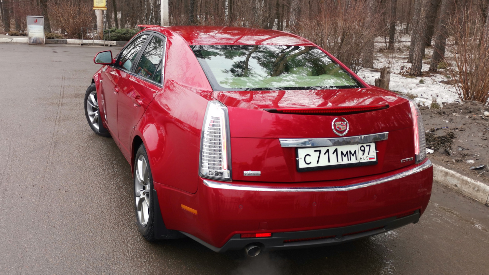 Cadillac CTS (2G) 2.8 бензиновый 2008 | Red Chili Candy на DRIVE2