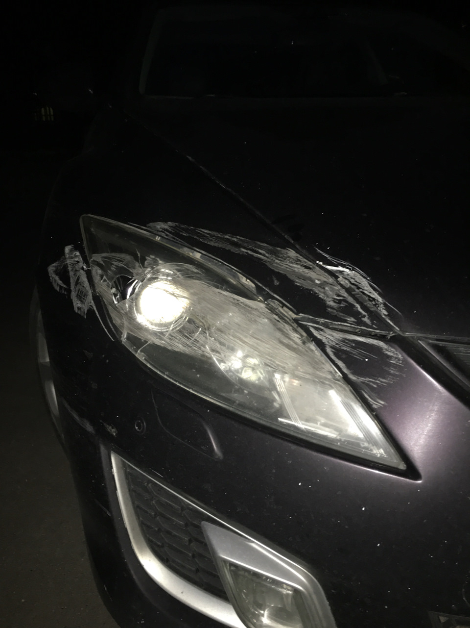 Маркировка фары и крыла — Mazda 6 (2G) GH, 2 л, 2009 года | запчасти ...