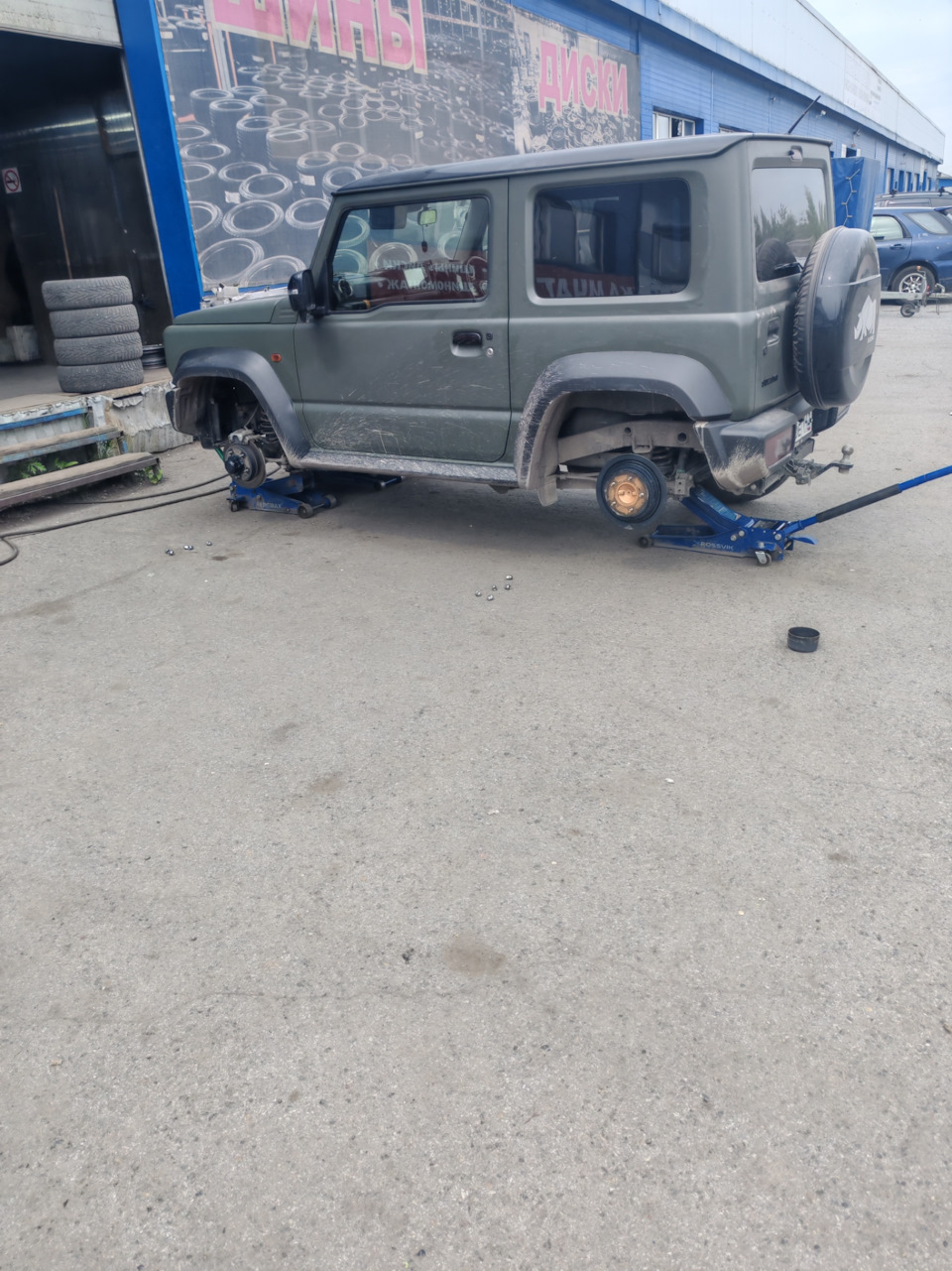 Покупка новой резины Kama Flame mt 215/75 R15 — Suzuki Jimny (4G), 1,5 ...