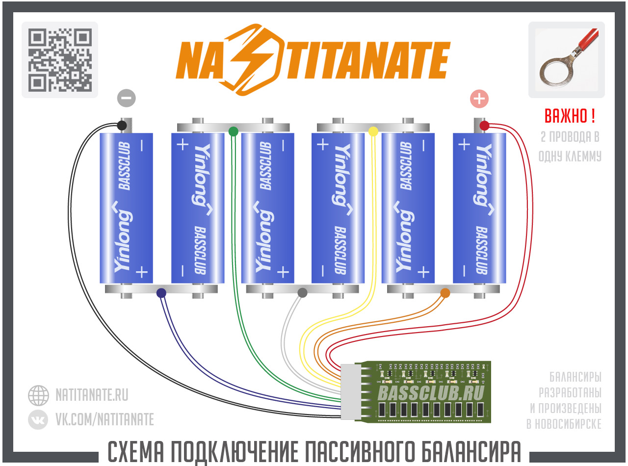 Сборка секции титаната схема