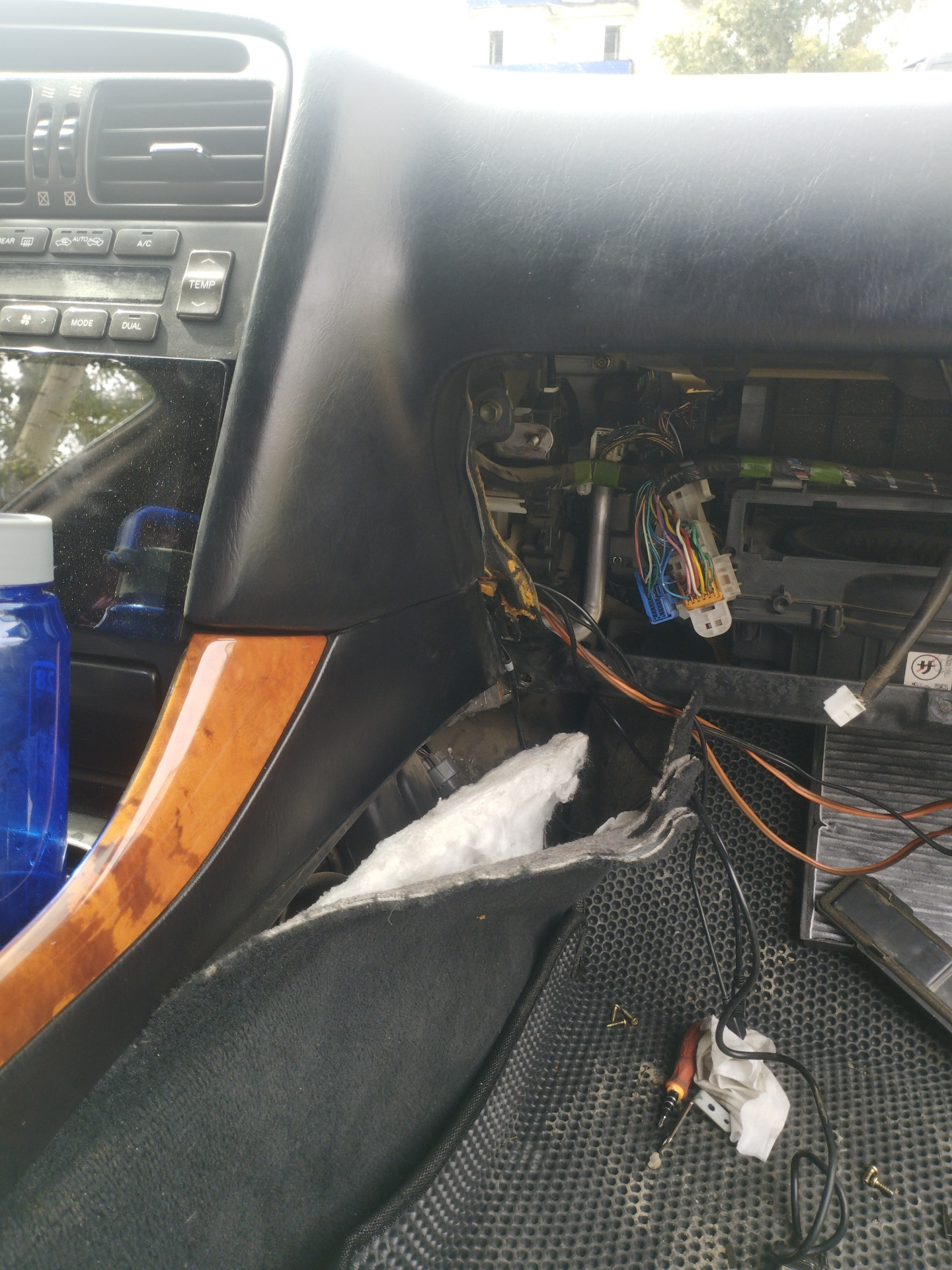 Печка греет но не дует, заслонки пашут — Lexus GS (JZS160), 3 л, 2002 ...