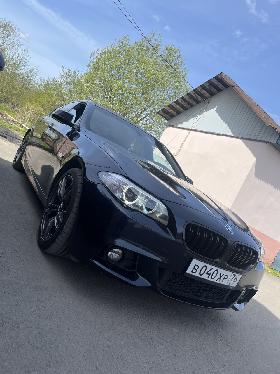 Утро добрым не бывает — BMW 5 series (F10), 2 л, 2014 года | просто так |  DRIVE2