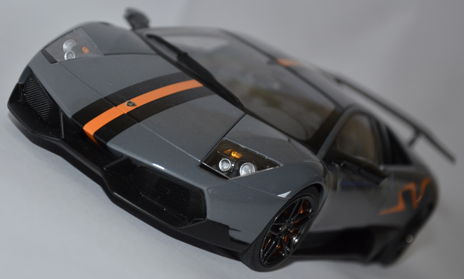 Lamborghini Murcielago lp670 4 SV синяя