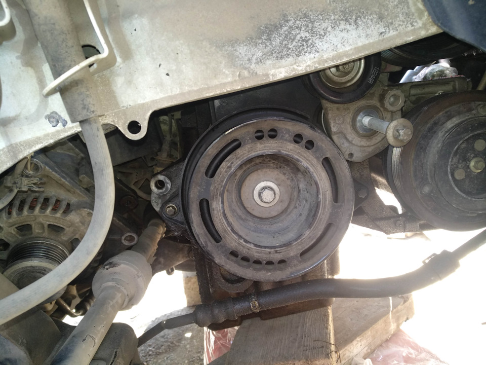 Замена прокладки маслонасоса, переклейка поддона Авео Т300 часть 2 ...