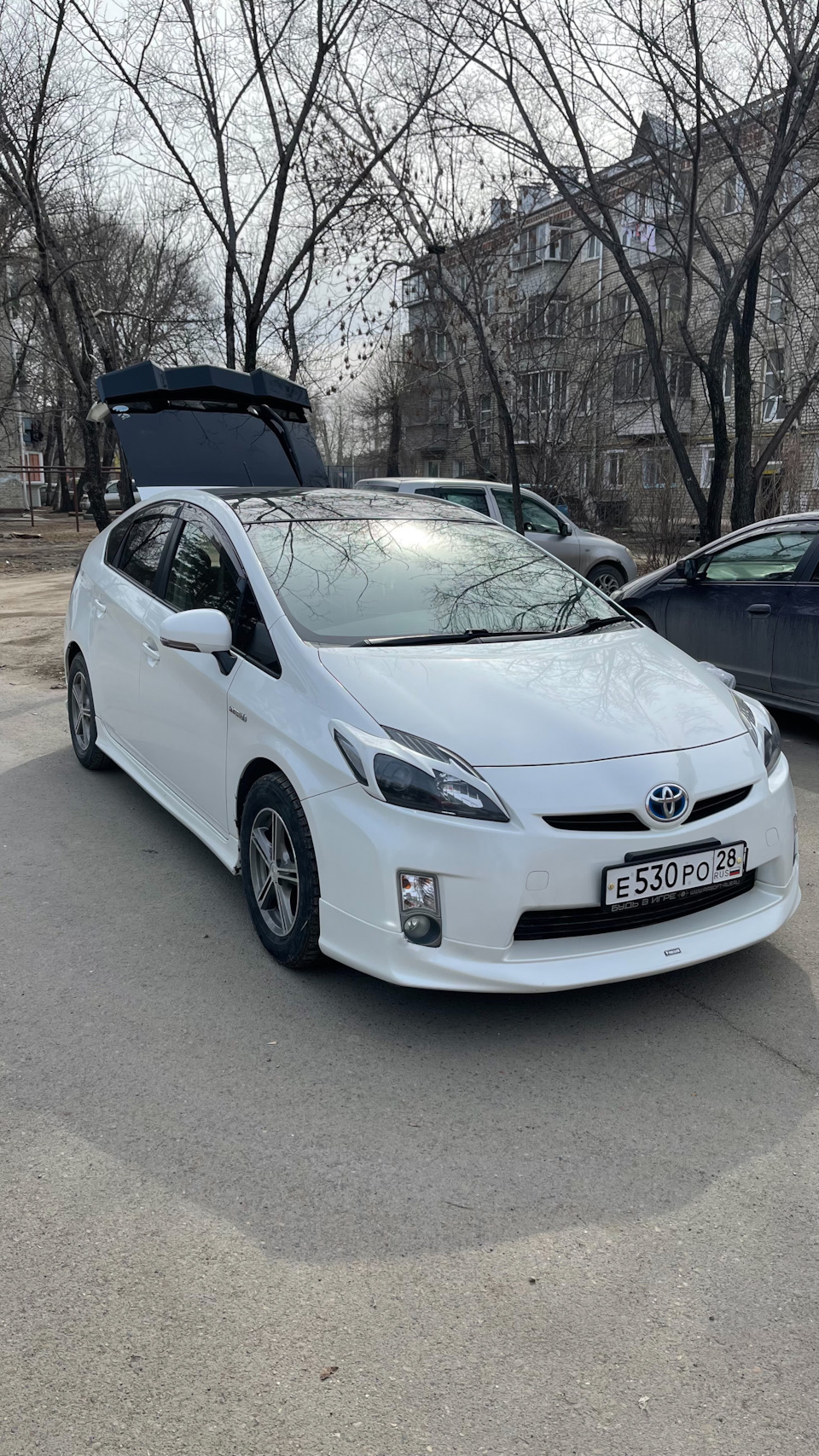 Про 17 и 15 — Toyota Prius (30), 1,8 л, 2009 года | колёсные диски | DRIVE2