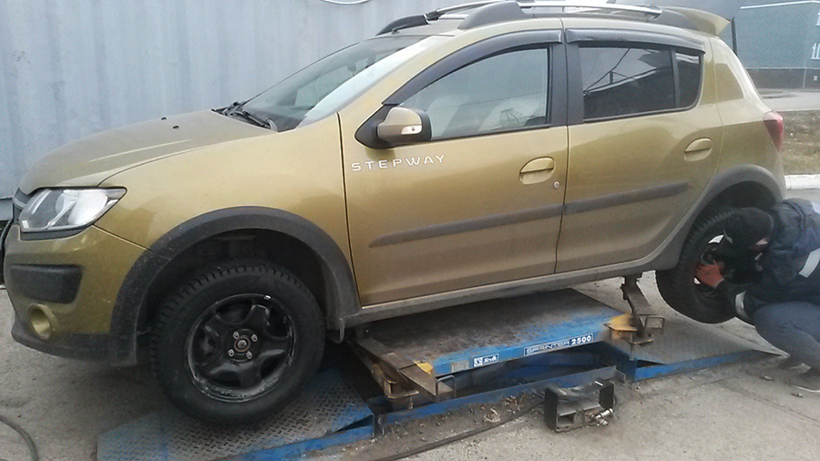 Photo from the logbook Renault Sandero Stepway (2G)