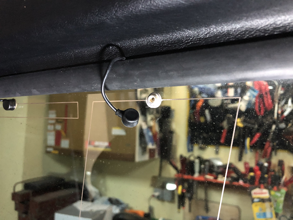Ремонт контактов антенны на стекле — Mercedes-Benz G 55 AMG (W463), 5,5 ...