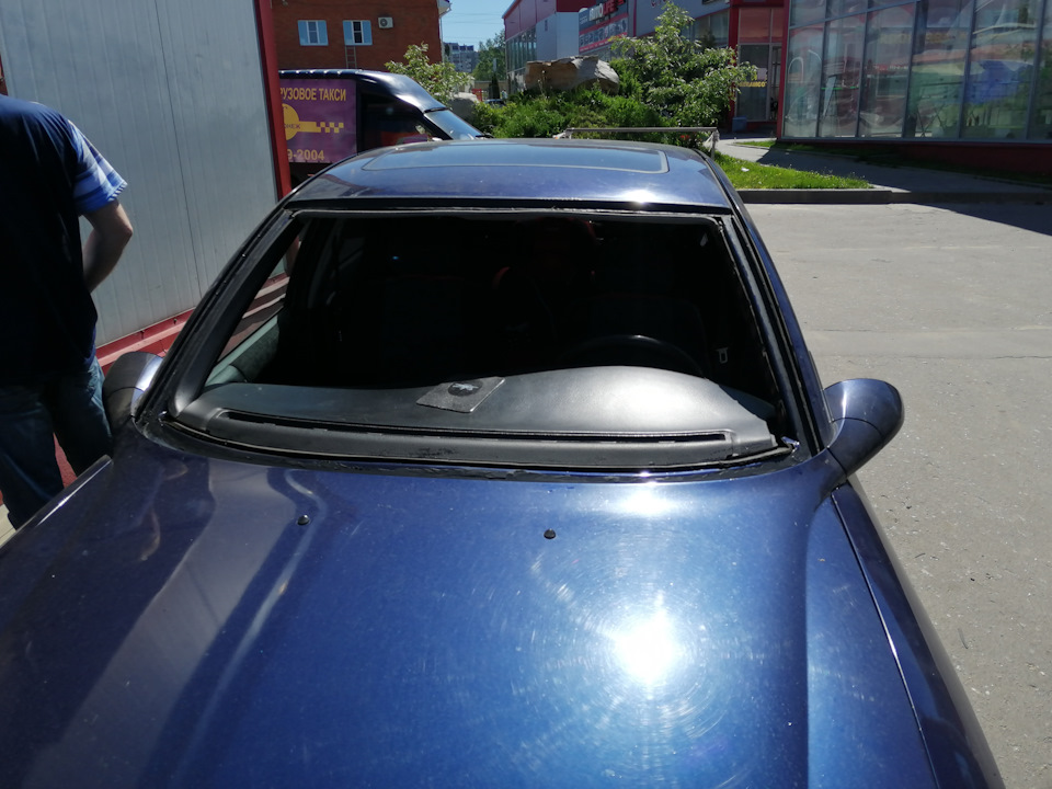Замена лобового стекла — Opel Vectra B, 1,6 л, 1998 года | расходники ...