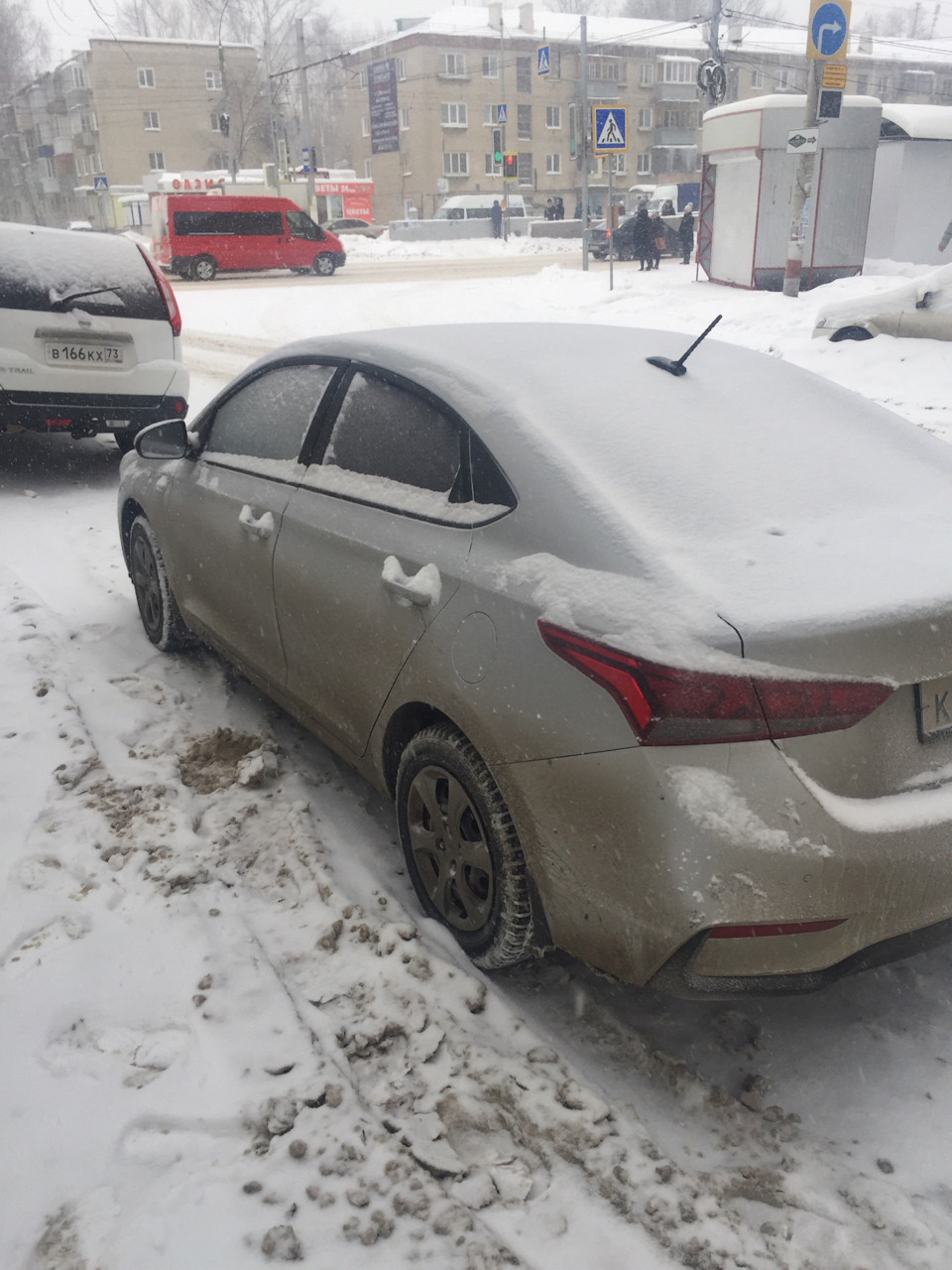 Не зимний Солярис — Hyundai Solaris (2G), 1,4 л, 2018 года | наблюдение |  DRIVE2