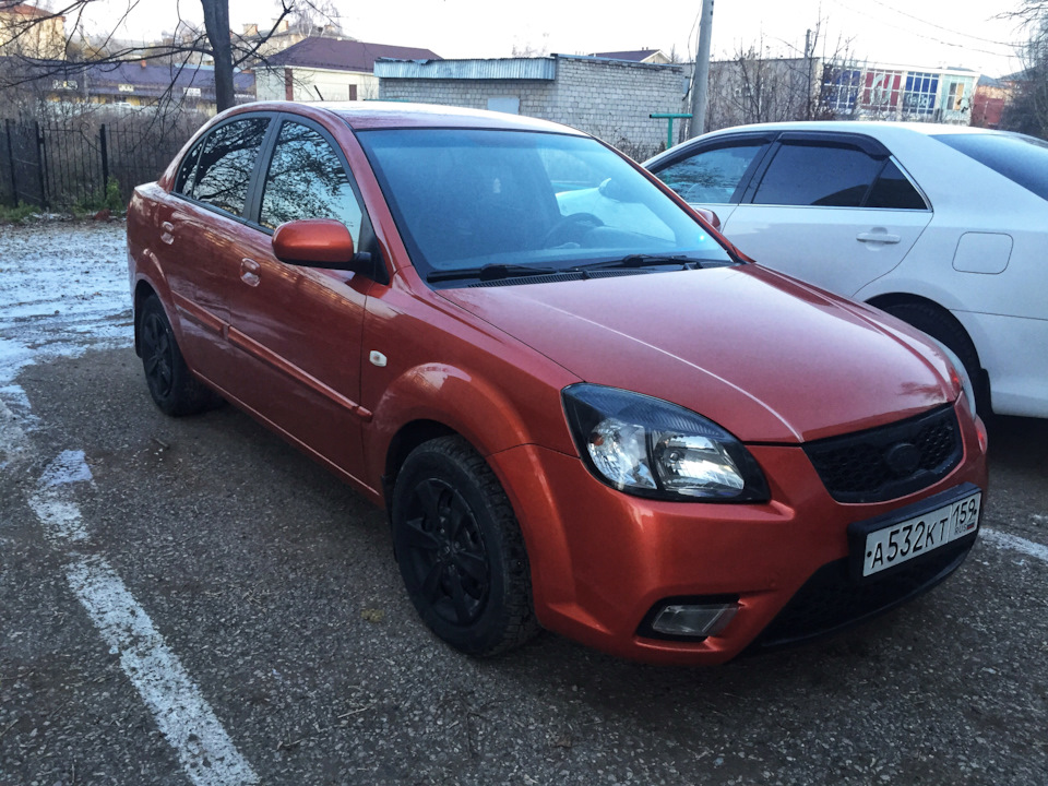 Развалился, переобулся, помылся — KIA Rio (2G), 1,4 л, 2010 года | шины ...