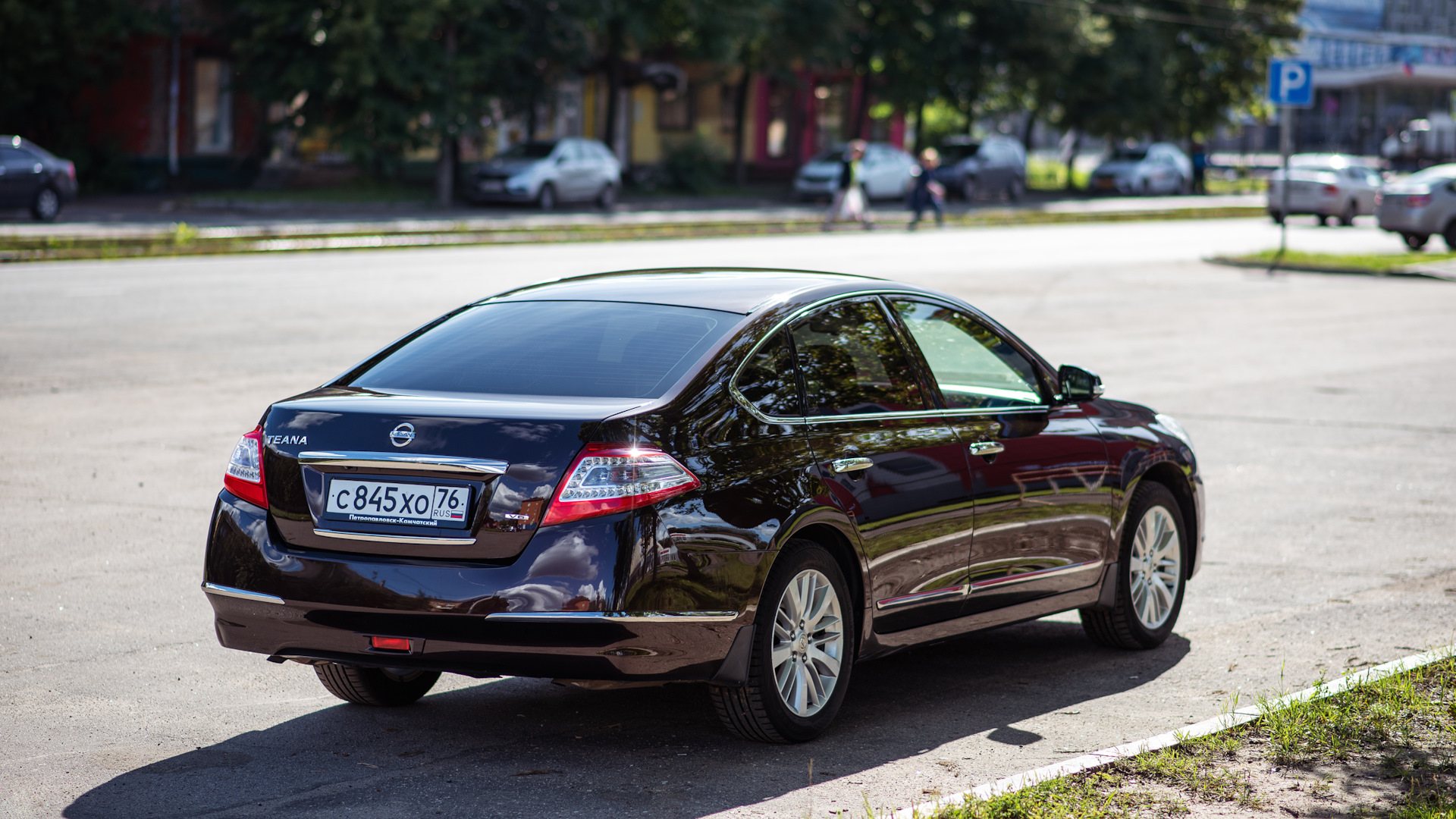 Nissan Teana (J32) 2.5 бензиновый 2013 | II Brownish Purple на DRIVE2