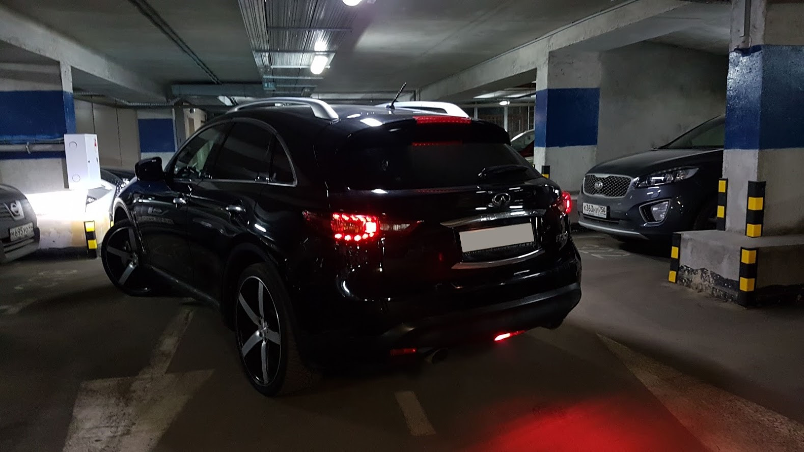 Infiniti fx не работают камеры