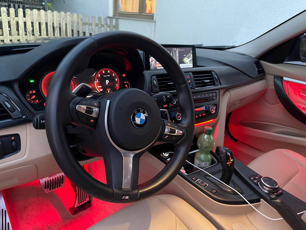 bmw f30 подсветка салона