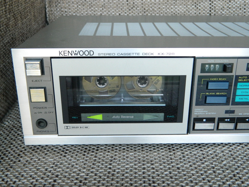 1984 Kenwood KX-72R Stereo Cassette Deck — Сообщество «Клуб