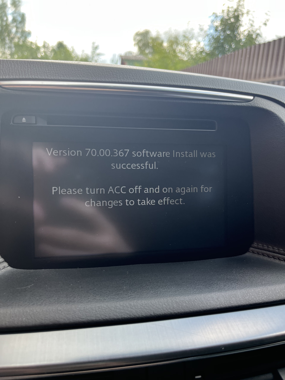 Установка прошивки 70.00.367 EU и блока car play/android auto в Mazda Cx-5  2.5 — DRIVE2