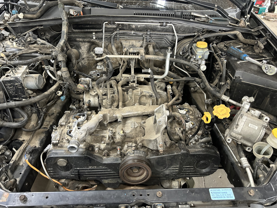 Устраняем жор масла — Subaru Outback (BP), 2,5 л, 2007 года | своими ...