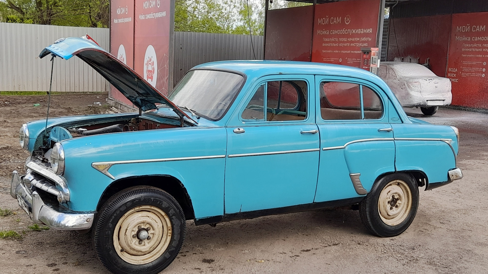 Москвич 407 1.2 бензиновый 1959 | Автолегенды №1 на DRIVE2