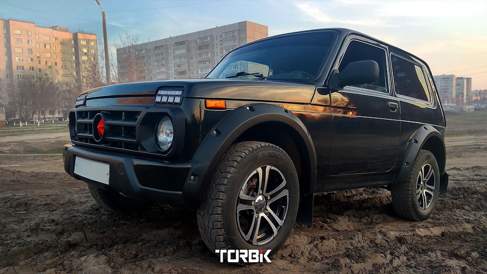 Расширил арки, бампера от 2115 - Lada 4x4 3D, 1,6 л, 1990 года тюнинг DRIVE2