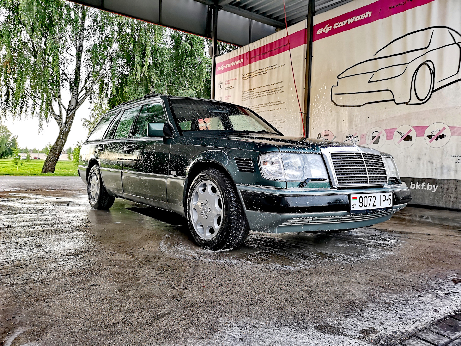 R16. Компромисс, между комфортом и внешним видом. — Mercedes-Benz E-class  (W124), 2,5 л, 1992 года | колёсные диски | DRIVE2