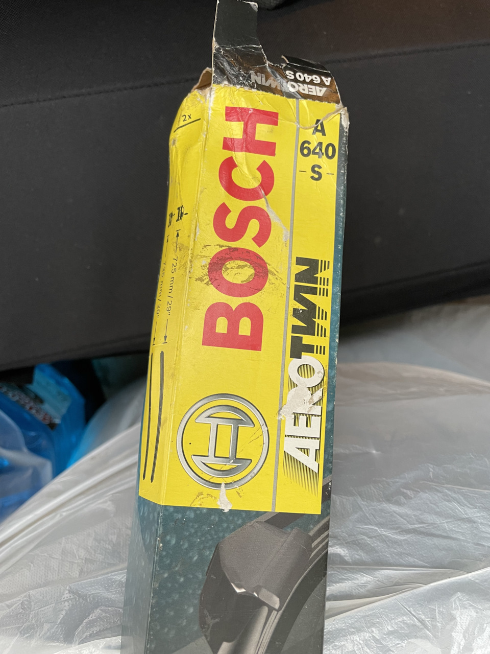 Замена щёток стеклоочистителя на BOSCH A640S — Ford Focus III Hatchback ...