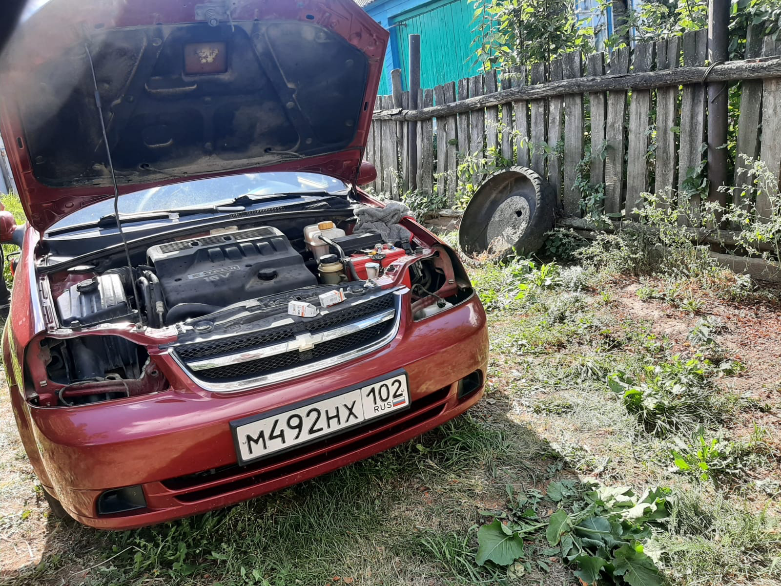Фильтр воздушный — Chevrolet Lacetti Sedan, 1,4 л, 2009 года | своими ...