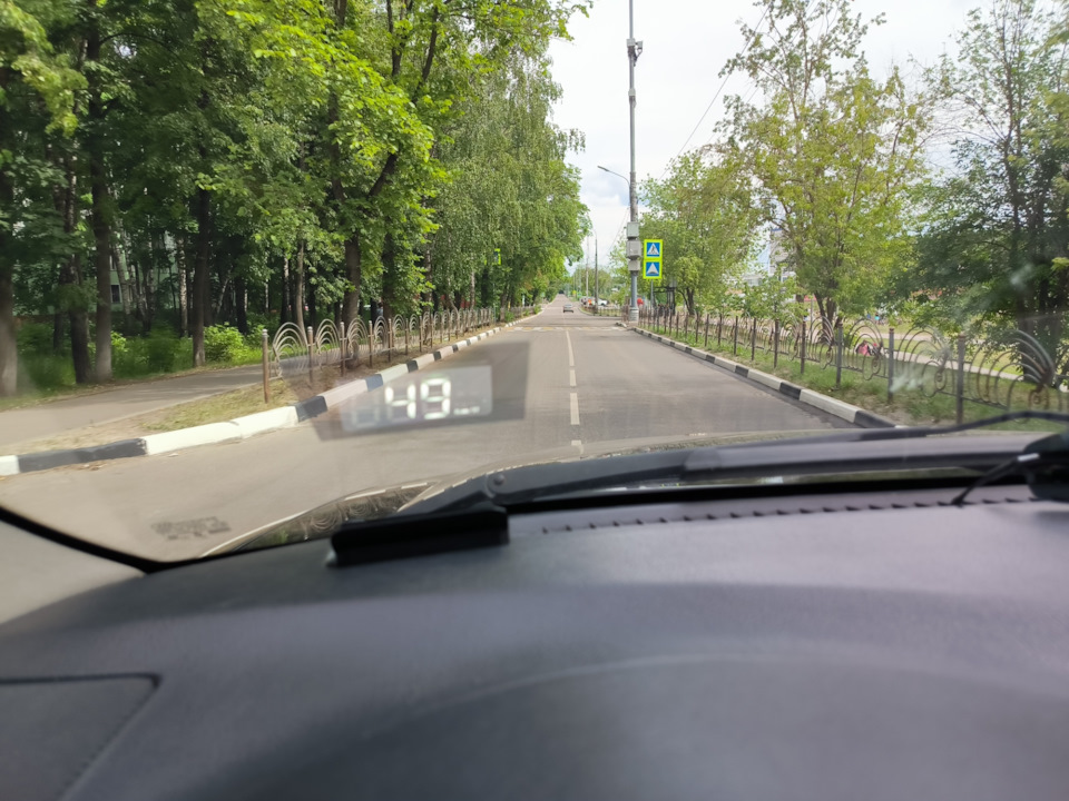 Проекция скорости на стекло — Infiniti QX56 (1G), 5,6 л, 2007 года ...