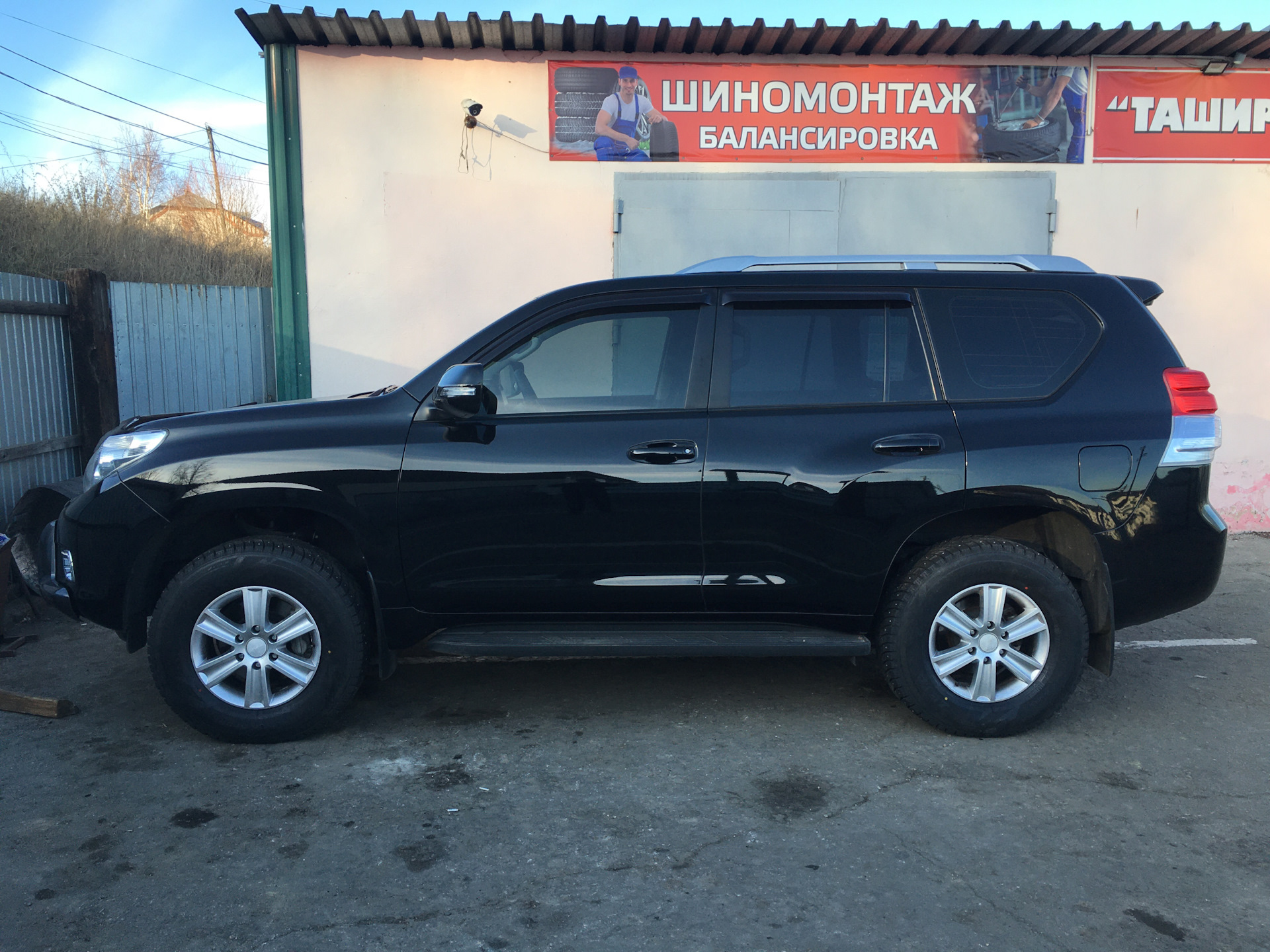Переобулся на шипы.ZETA Antarctica Sport. — Toyota Land Cruiser Prado