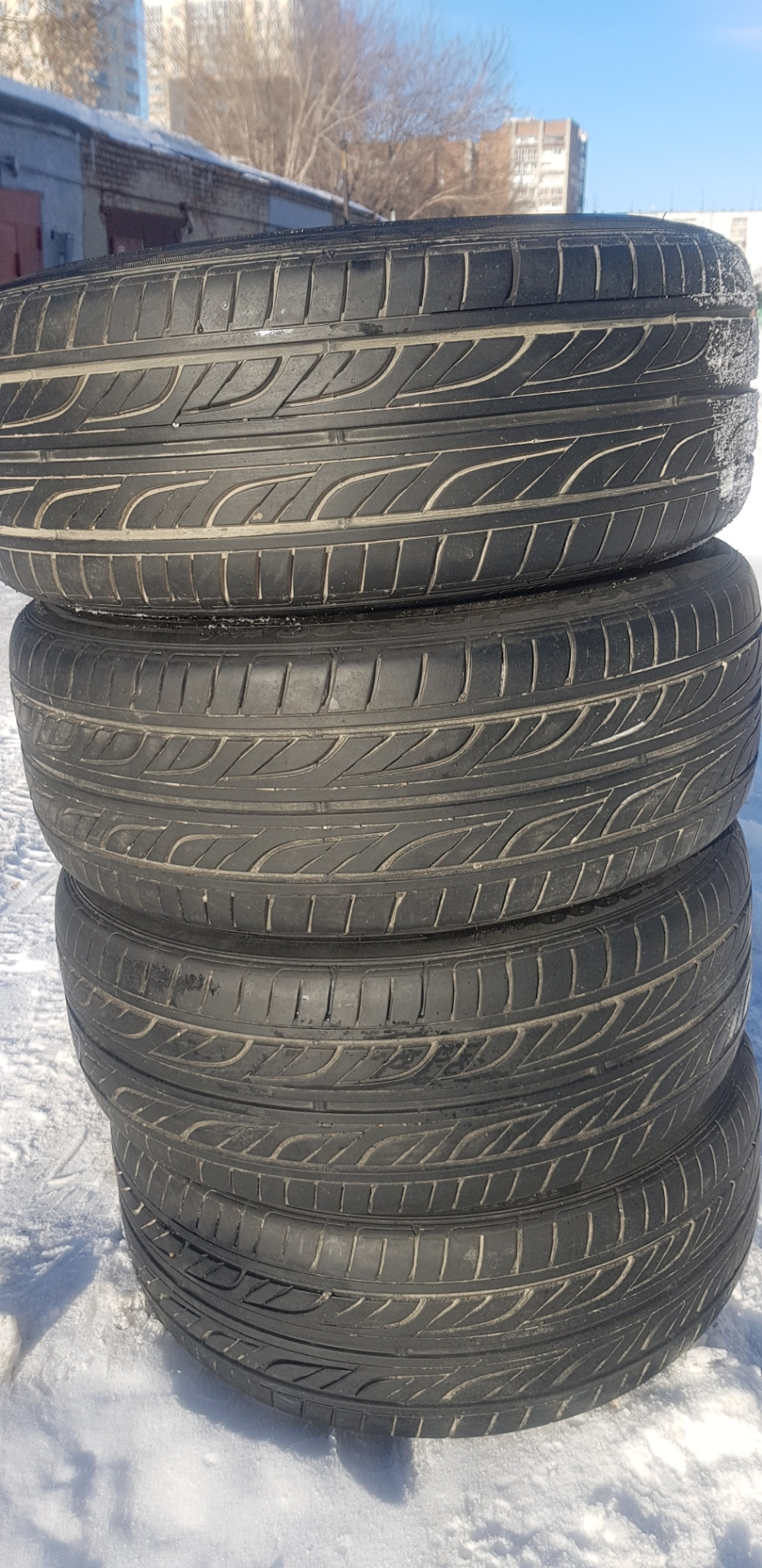 Летняя резина. Goodyear Eagle LS2000 225/45 R18 — Honda Accord (7G), 2 ...