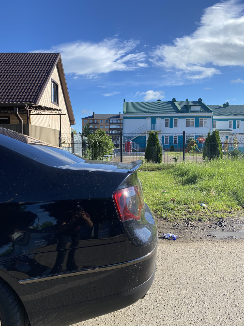 Спойлер — Volkswagen Passat B6, 1,8 л, 2009 года | аксессуары | DRIVE2