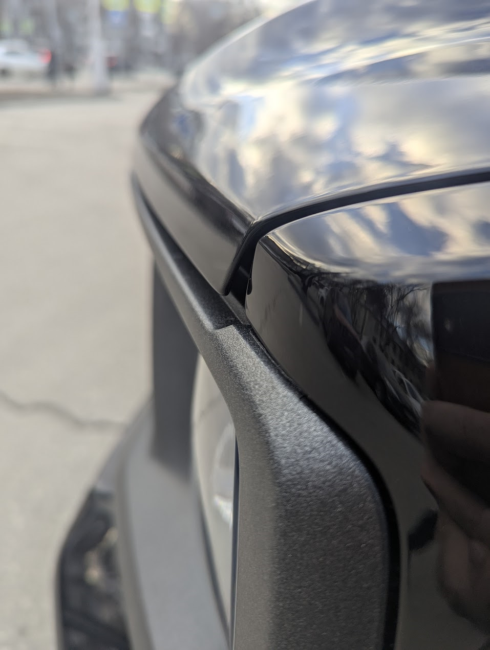 Оттопыренные капот и пластиковая решетка радиатора на новом Haval H7 — Haval Dargo