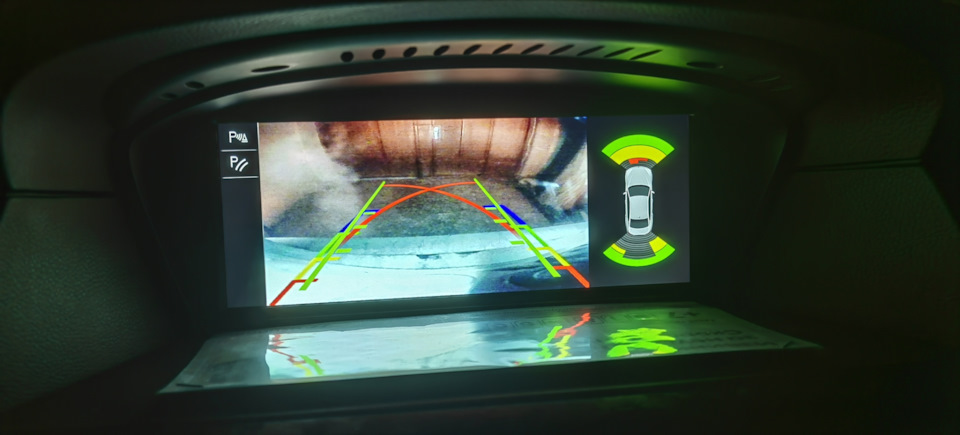 Камера реар вью), замер утечки тока — BMW 5 series (E60), 3 л, 2003 ...