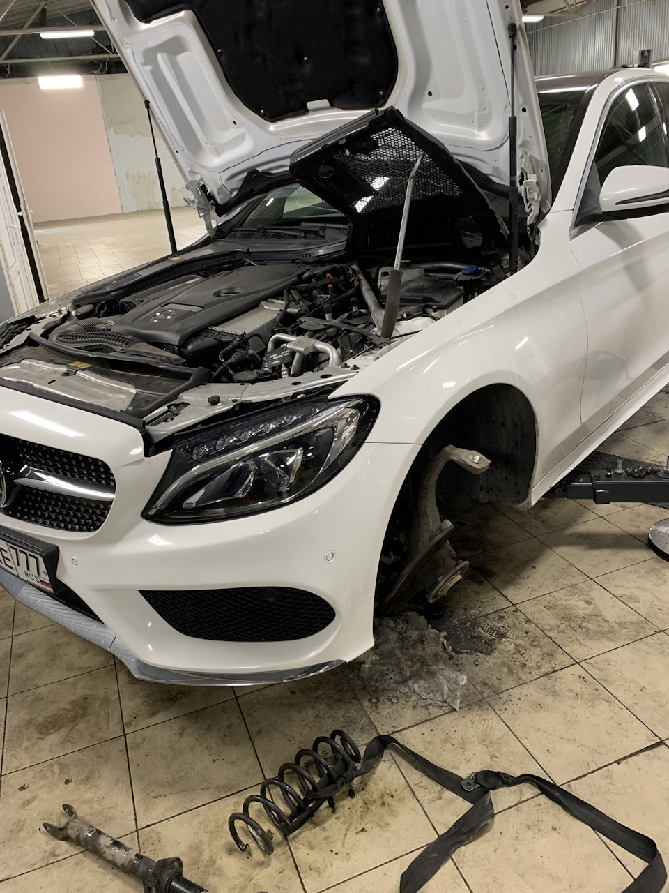 Проблема с потряхиванием решена — Mercedes-Benz C-class (W205), 1,6 л, 2016  года | поломка | DRIVE2