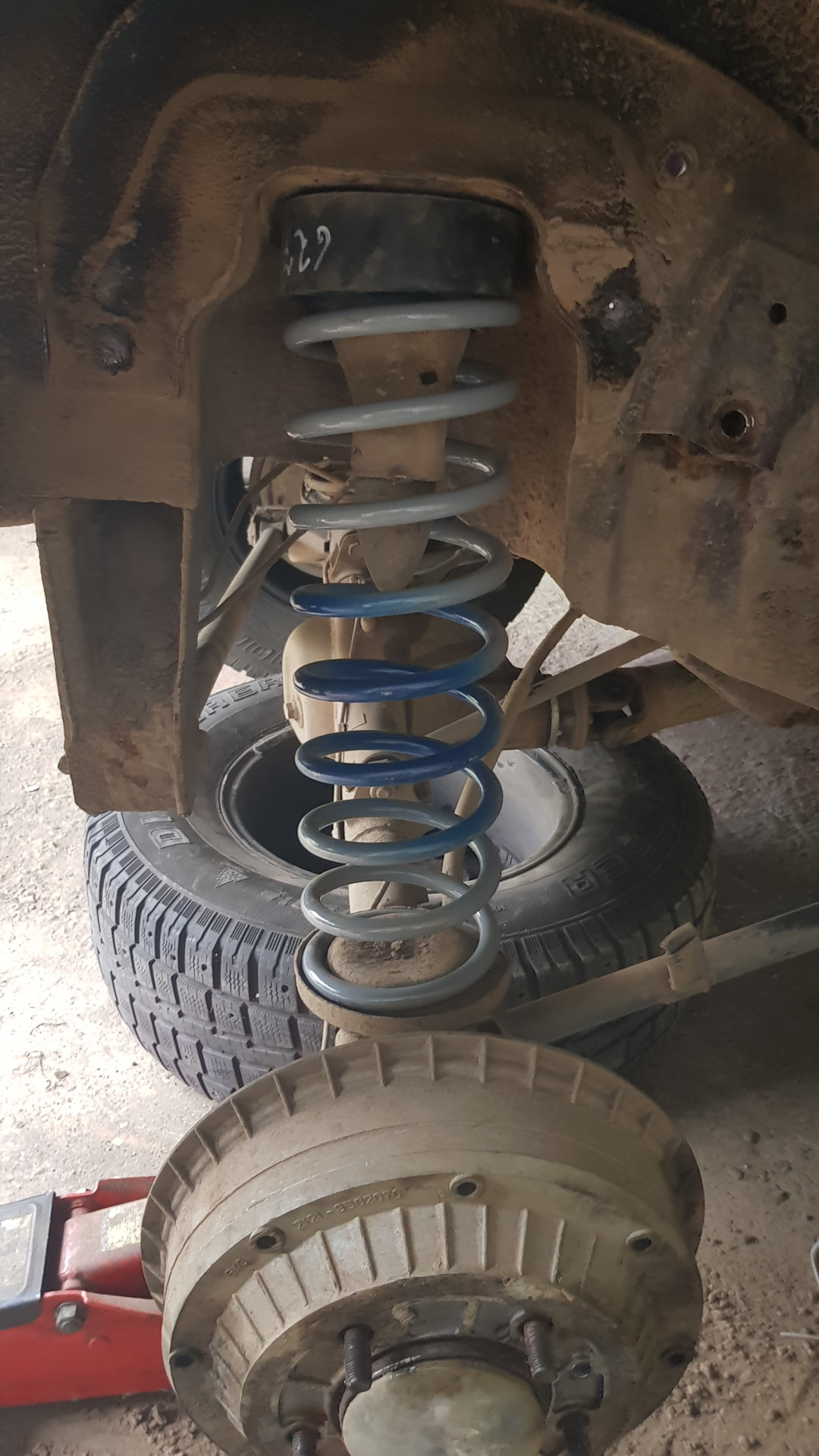 Правильный лифт Нивы — Lada 4x4 3D, 1,7 л, 2010 года | своими руками ...