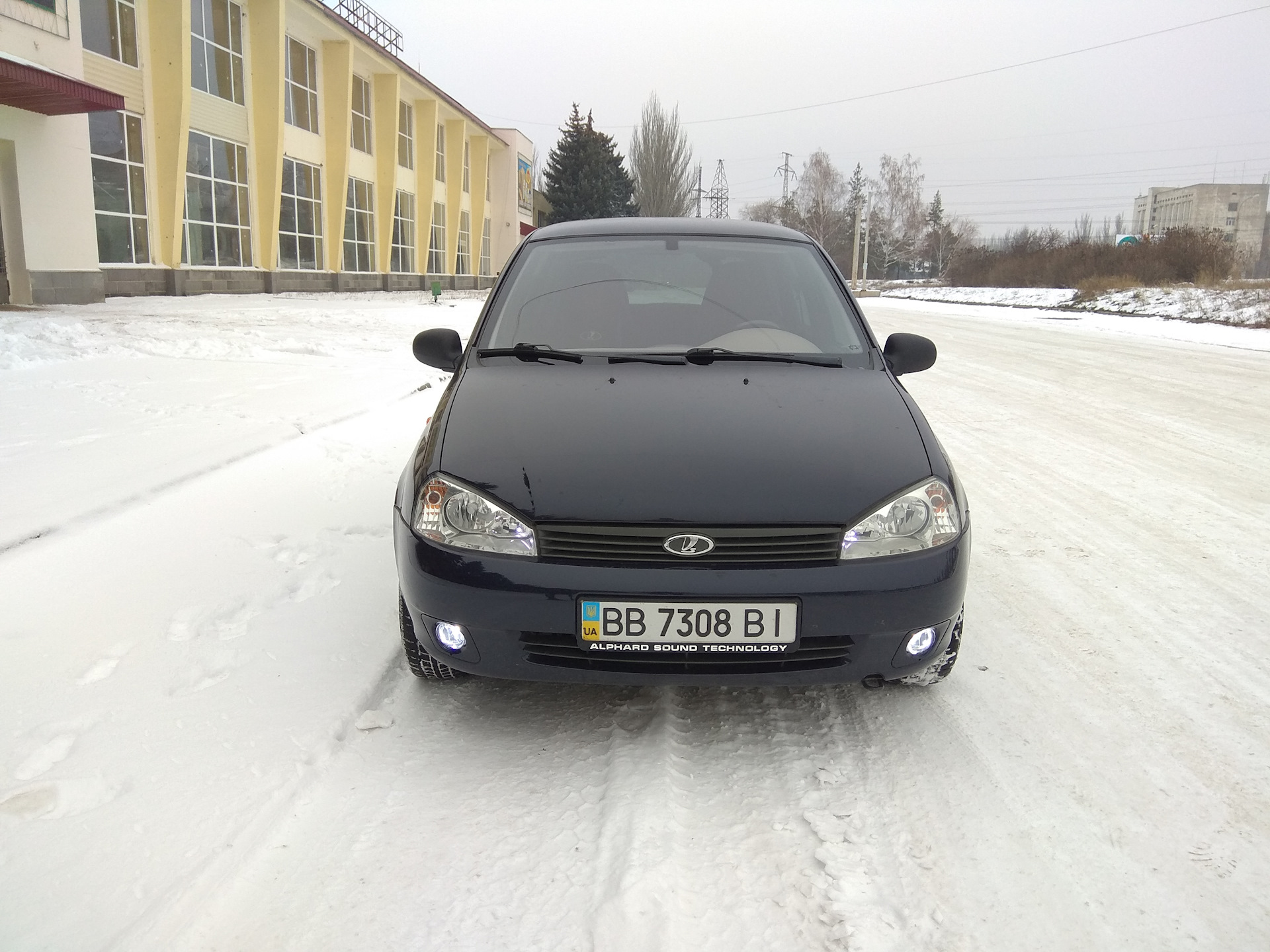 Замена лобового стекла. — Lada Калина хэтчбек, 1,4 л, 2008 года | визит ...